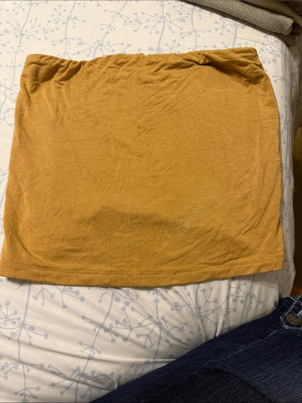 American Eagle Outfitters Mustard Tube top